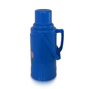 Mantener el agua caliente Termo de plástico Recarga de vidrio Frasco de vacío Plástico colorido - Product Image 2