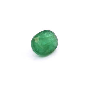 Émeraude naturelle zambienne taille coussin ovale poire 2,51 carats, pierre précieuse facettée, hauteur 8 mm, diamètre du trou 1 mm, matière diamant, traitée thermiquement - Product Image 4