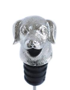 Top Selling Metal Dog Head Animal Stainless Steel Wine Bottle Pourer and Water Pourer Dog and Water Liquor Pourer - Product Image 1