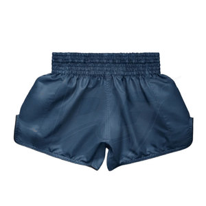 Shorts de boxe Muay Thai de qualité supérieure pour hommes, en satin/polyester lisse, respirants, séchage rapide, imprimés par sublimation sur les côtés - Product Image 2