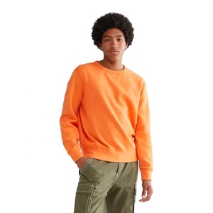 Sudadera de Algodón Terry Transpirable de 330g para Hombre, Estilo Personalizado 2024, Mangas Largas, para Invierno - Product Image 1