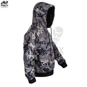 Sudaderas con Capucha de Camuflaje Personalizadas de Lujo para Hombre, Sudaderas Básicas de Algodón Combinado, Ropa de Calle, Sudaderas con Capucha de Camuflaje Gruesas para Hombre - Product Image 3