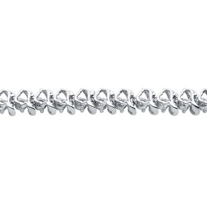 Classic Simple Designer Round Moissanite Diamond Studded In S925 <b>Silver</b> Tennis Bracelet for Women Jewelry for Parties and Gifts - Product Image 3