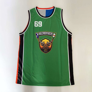Uniforme de basket-ball réversible personnalisé pour adultes ensemble de maillots à séchage rapide double face impression numérique couleurs personnalisées vêtements d'équipe OEM - Product Image 2