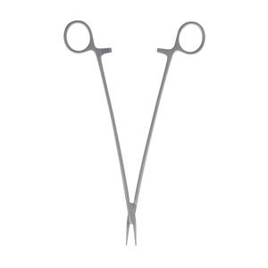 Pinzas de aguja Debakey, soporte de aguja Manual de acero inoxidable con acabado de arena de 8 pulgadas, pinzas de sala de cirugía rectas delicadas - Product Image 3