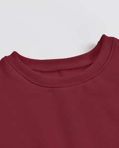 เสื้อครอปสตรีแบบเรียบๆเสื้อครอปไหล่100% ผ้าฝ้ายลำลองไซส์ใหญ่พิเศษออกแบบได้ตามต้องการ - Product Image 5