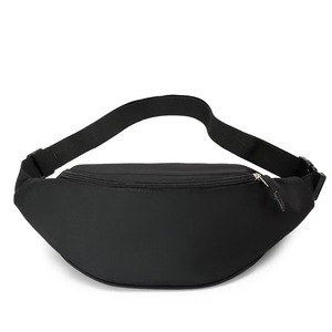 Clásico OEM logotipo personalizado al aire libre duradero color sólido moda nylon al por mayor riñonera unisex correr deportes diseñador riñoneras - Product Image 4