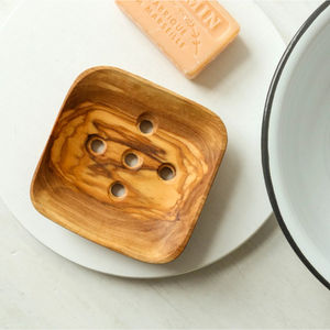 Boîte à savon élégante en bois de bambou de qualité supérieure forme personnalisée parfaite pour un usage quotidien et une décoration et une organisation élégantes de la salle de bain - Product Image 3