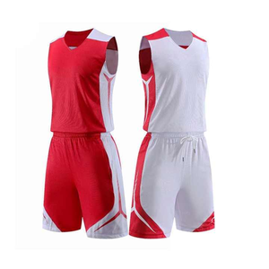 Nouveaux ensembles de maillots de basket-ball collégial pour hommes Kits uniformes de basket-ball d'entraînement respirants - Product Image 2