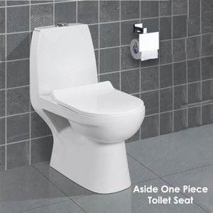 Inodoro de una pieza con precio competitivo de 125, diseñado para un tanque higiénico óptimo, integrado para una apariencia perfecta - Product Image 3