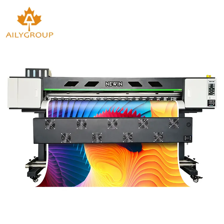 Hot Sale Großformat 1802e 2 Pcs Xp600/i3200 Druckkopf Eco Solvent Printer Plotter Machine