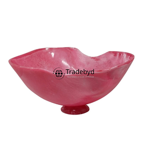 Decoración moderna y elegante de cuenco de resina para tu hogar Creación de Tradebyd para regalos comedor y configuración estética - Product Image 1