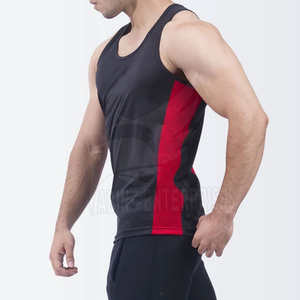 Nouveauté : Débardeurs de sport décontractés pour hommes, tricotés, personnalisables, en polyester et coton, confortables, de haute qualité, pour l'été - Product Image 3