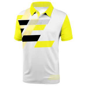 Camiseta de Golf de Alta Calidad para Hombre, con Logotipo Personalizado Impreso, Mezcla de Poliéster y Spandex, Ligera, Transpirable y Antiarrugas - Product Image 2