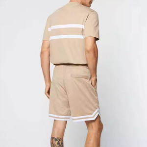 jogger <b>shorts</b> for <b>men</b> Streetwear Terry Fleece 280g 5 <b>Inch</b> Inseam 100% Cotton Chenille Embroidery Gym Sports Breathable <b>Men</b> <b>Short</b> - Product Image 2