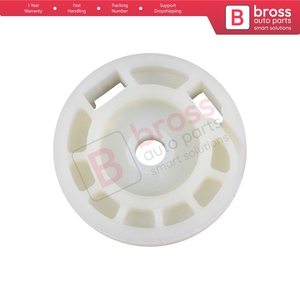 BWR812 Roue de lève-vitre gauche ou droite pour Re. Ah. u. L. S.c.en. IC 1 M.e.g.a. Ne 1 1996-2003 Bross Pièces automobiles fabriquées en Turquie - Product Image 3