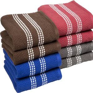 Toalla de cocina de algodón Terry ligera para necesidades de secado rápido Toalla de plato de té de golf multiusos de secado rápido en multicolor - Product Image 3