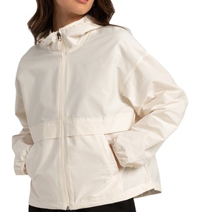 OEM Vente en gros 2025 Nouveau design Coupe-vent Veste légère pour femmes Veste de mode Manteau de pluie Veste coupe-vent imperméable - Product Image 2