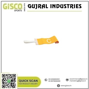 Brassard de capitaine de bonne qualité réglable adapté à divers sports d'équipe disponibles à un prix peu coûteux pour l'exportation en vrac - Product Image 2