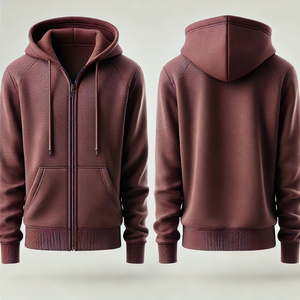 Men's Casual Running Fitness Jacket Cotton <b>Thermal</b> Hoodies Sweatshirts Loose Fit Wool Zipper Washed <b>Fleece</b> Hoodies Customization - Product Image 6