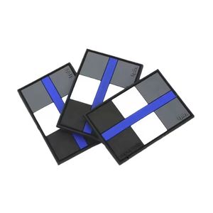 Parche de PVC Termoadhesivo de Diseño Libre 2024, Bandera de Brasil, Bandera Estadounidense, Parche de PVC de Lujo para Ropa de Diseñador, Parche de Silicona Personalizado - Product Image 3