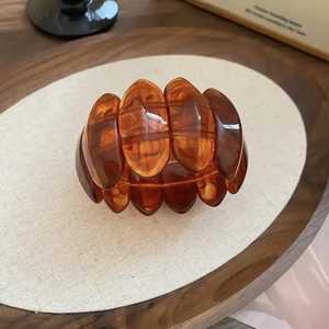 กำไลข้อมือเรซินทำด้วยมือเครื่องประดับแฟชั่นอีพ็อกซี่สีสันสดใสโปร่งใสน้ำหนักเบาและมีสไตล์ - Product Image 3