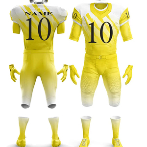 Uniformes de fútbol americano de alta calidad fabricante profesional personalizado ropa deportiva al por mayor pantalones cortos de Jersey en blanco personalizados - Product Image 5