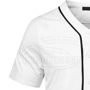 El último diseño Uniforme de béisbol Mejor precio Venta caliente Uniforme de béisbol Tasa de venta completa Uniforme de béisbol para hombres - Product Image 5