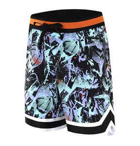Short de basket-ball pour homme avec poches, short d'entraînement de gymnastique Active Athletic Performance pour homme - Product Image 1