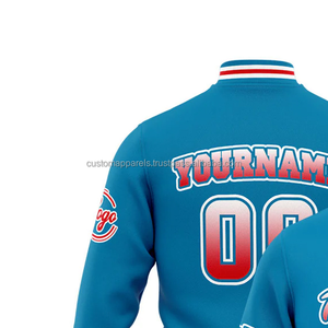 Chaqueta universitaria para hombre versátil para todo tipo de clima, soporte personalizado, bordado, colocación frontal, múltiples opciones al por mayor - Product Image 3