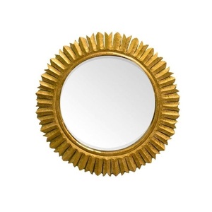 Espejo de pared de Metal elegante contemporáneo para decoración del hogar sala de estar Hotel pasillo baño colgante elegante - Product Image 1