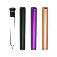 Vente en gros de tubes à cigarettes vides de stockage d'herbes et d'épices de différentes couleurs de haute qualité accessoires pour fumeurs