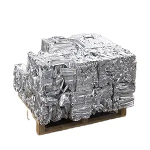 Sucata de alumínio 6063 em fardos comprimidos