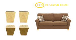 Patas de sofá y patas de mesa de madera de roble de anacardo moderno y duradero para muebles de oficina en casa, para armarios y camas - Product Image 3