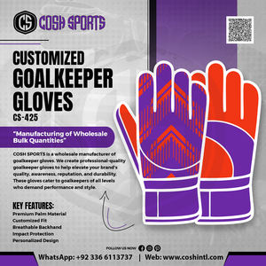Gants de gardien de but en latex rouge violet à coupe négative avec paume à haute adhérence et sangle de poignet sécurisée pour les matchs et l'entraînement de football - Product Image 6