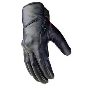 Guantes de moto de cuero genuino para hombre y mujer logotipo personalizado/diseño guante de moto de carreras con la mejor gama - Product Image 6
