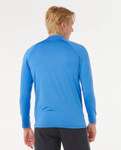 New Custom OEM <b>MMA</b> <b>Rash</b> <b>Guard</b> Heat-Transfer Printed Blue Spandex/Polyester Quick Dry BJJ <b>Rash</b> <b>Guard</b> for Men Long Sleeve - Product Image 4