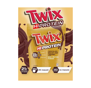 Barre protéinée Twix saveur chocolat caramel, 18g de protéines, 0,3g de sel par barre, pour l'équilibre électrolytique après une entraînement intense - Product Image 2