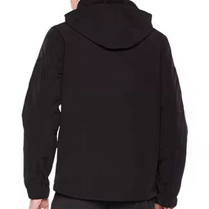 High Quality Premium Softshell <b>Jacket</b> Custom Logo <b>Men's</b> Winter Stand Collar Front Eco-Friendly Breathable Lightweight for Sale - Product Image 2