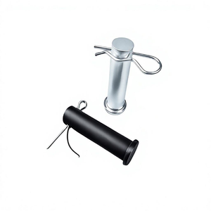Goupille cylindrique fendue à tête plate en acier au carbone zingué norme GB882 de Chine, goupille de positionnement en T M5-M30 - Product Image 1