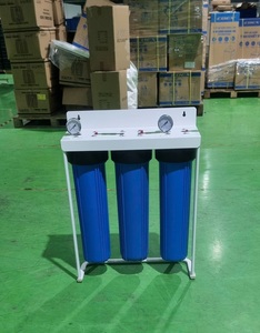 Cheapest 3-stage Jumbo 20'' device <b>water</b> <b>purifying</b> PP-CTO-PP for pre filtration with copper thread for house restaurant - Product Image 2