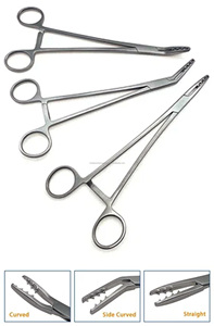 Coupe-épingles manuel orthopédique pour réduction osseuse, instrument chirurgical en acier inoxydable pour la préhension des tissus mous - Product Image 3