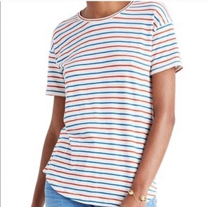 100% ottotton, tripe, cuello redondo - Product Image 1