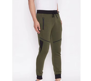 กางเกงขายาวของผู้ชายดีไซน์ใหม่ล่าสุดกางเกงขายาวทรงสลิมฟิตพิมพ์ลายสีทูโทน - Product Image 5