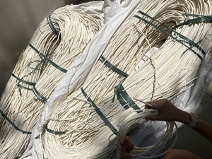 Nuevo producto Tamaño personalizado Núcleo de ratán ovalado blanqueado-Núcleo de ratán Tejido cuadrado de - Product Image 5