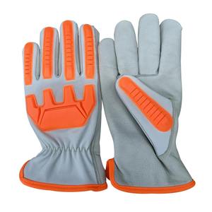 Nuevos guantes mecánicos de alta calidad para hombres y ropa protectora para manos Guantes mecánicos de color sólido de alta calidad - Product Image 4