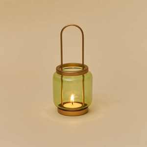 Linterna de Metal de Última Generación con Acabado Dorado de Primera Calidad, Precio de Mayoreo, Portavelas Votivo a un Precio Accesible - Product Image 2