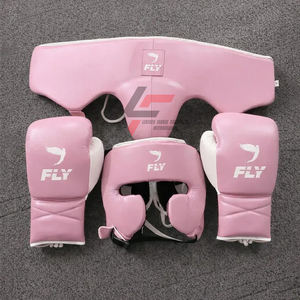 Set de Boxeo Premium con Guantes de Cuero, Protector de Cabeza y Protector Inguinal, OEM Disponible, Kit de Sparring para Luchadores, Gimnasio y Venta al por Mayor. - Product Image 5
