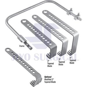 Écarteur de hanche à Incision initiale Charnley, ensemble complet d'instruments orthopédiques - Product Image 4