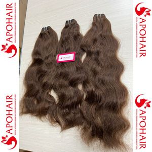 วิกผมธรรมชาติผมเวียดนามแบบไม่ผ่านกระบวนการผมแท้สำหรับแต่งผมตรงหนังกำพร้าแบบ100% - Product Image 1